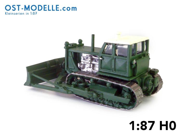 Preview: Planierraupe S100 CHTZ DZ 53 neue Kabine breites Schiebeschild - grün weiß